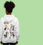 Afro Music Cartoon Unisex Oversize Fleeced Hoodie ODMPOD