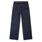 Men's Heavyweight Straight-Leg Denim Jeans Featuring Colorful Music-Themed Graffiti Graphics ODMPOD