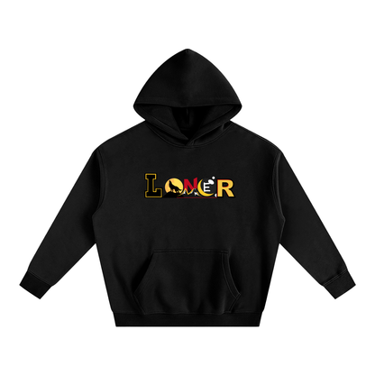 Medieval Themed Oversize Fleeced Hoodie, Knights and Dragon Fans