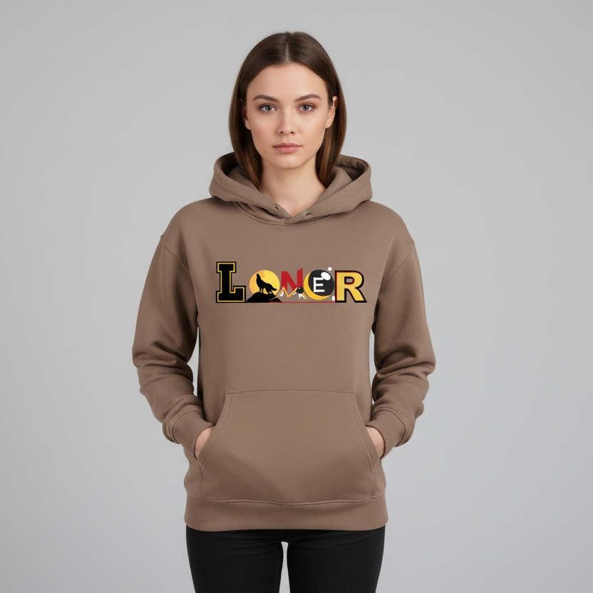 Unisex Medieval Themed Oversize Fleeced Hoodie, Knights and Dragon Fans
