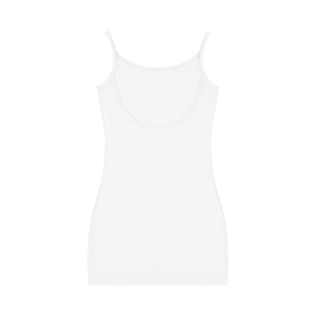 Women's Sleeveless Fitted Dress Featuring the Chilean Flag Design