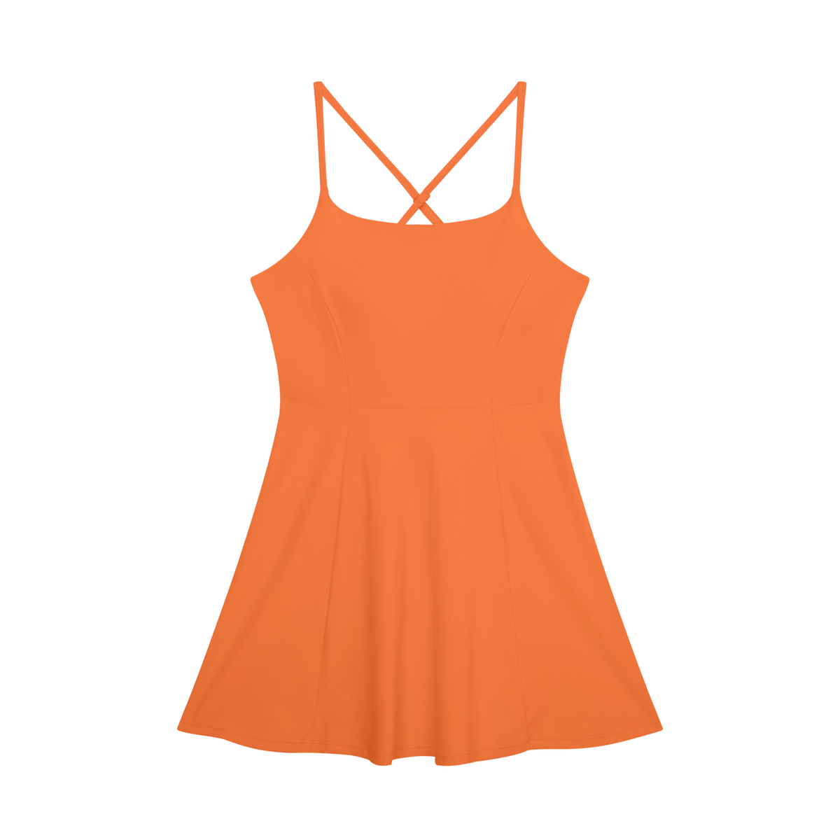 Women’s A-Line Summer Dress with Paneled Detailing