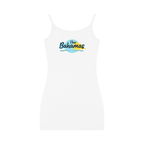 Bahamas Flag Art Women's Solid Tight Sleeveless Dress