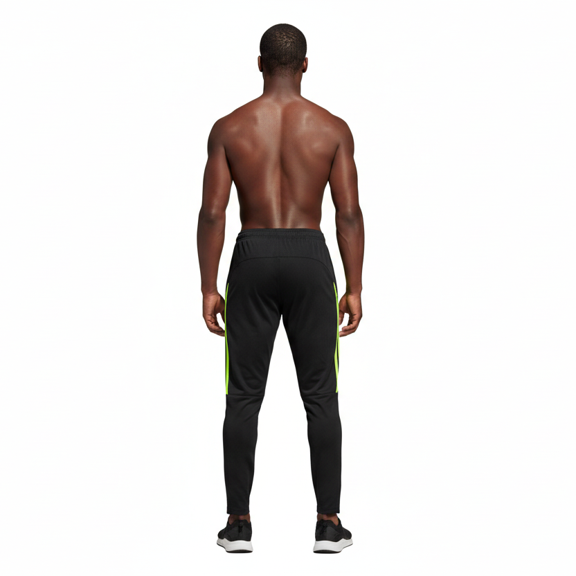 Jamaican Flag Themed Unisex Side Stripe Running Pants