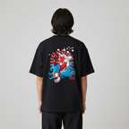 Unisex Oversized Cotton T-Shirt Featuring a Koi Fish Graphic ODMPOD