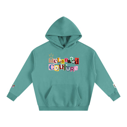 Crowned Black Woman Art Graphic Unisex Oversize Fleeced Hoodie