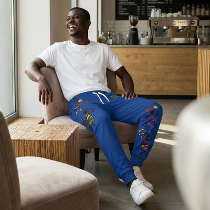 Tribal Dance Athletic Unisex Joggers — Colorful Kokopelli AOP Sweatpants