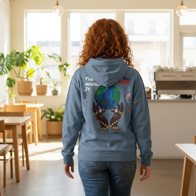 Galactic Art Unisex Hoodie, Space Design Pullover Sweatshirt, Celestial Sweatshirt