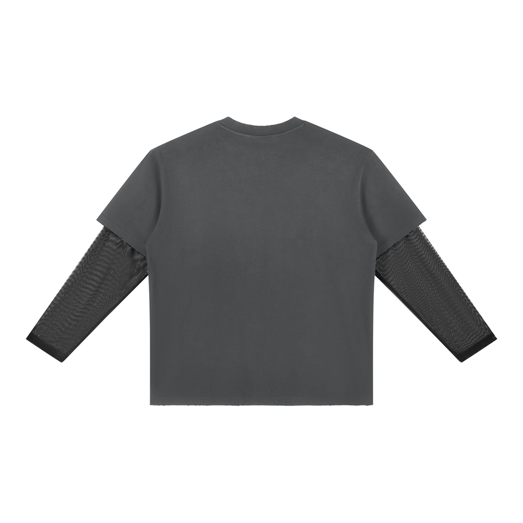 Gothic Raven Art Graphic Unisex Sunfade Layer T-Shirt