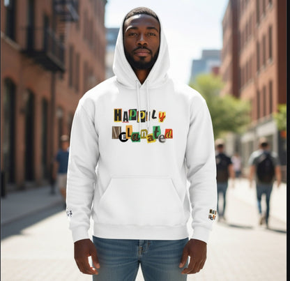 Afro Music Cartoon Unisex Oversize Fleeced Hoodie