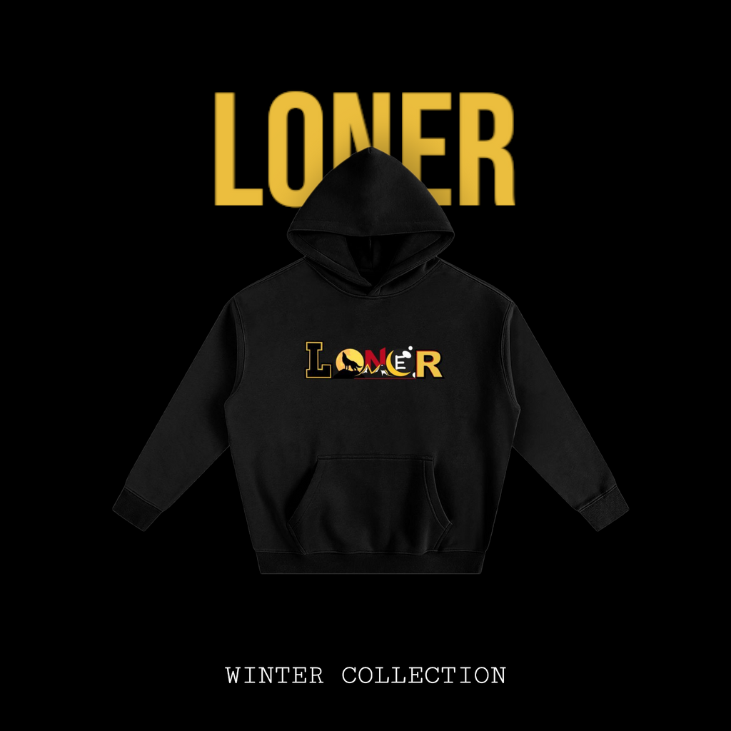 Unisex Medieval Themed Oversize Fleeced Hoodie, Knights and Dragon Fans ODMPOD