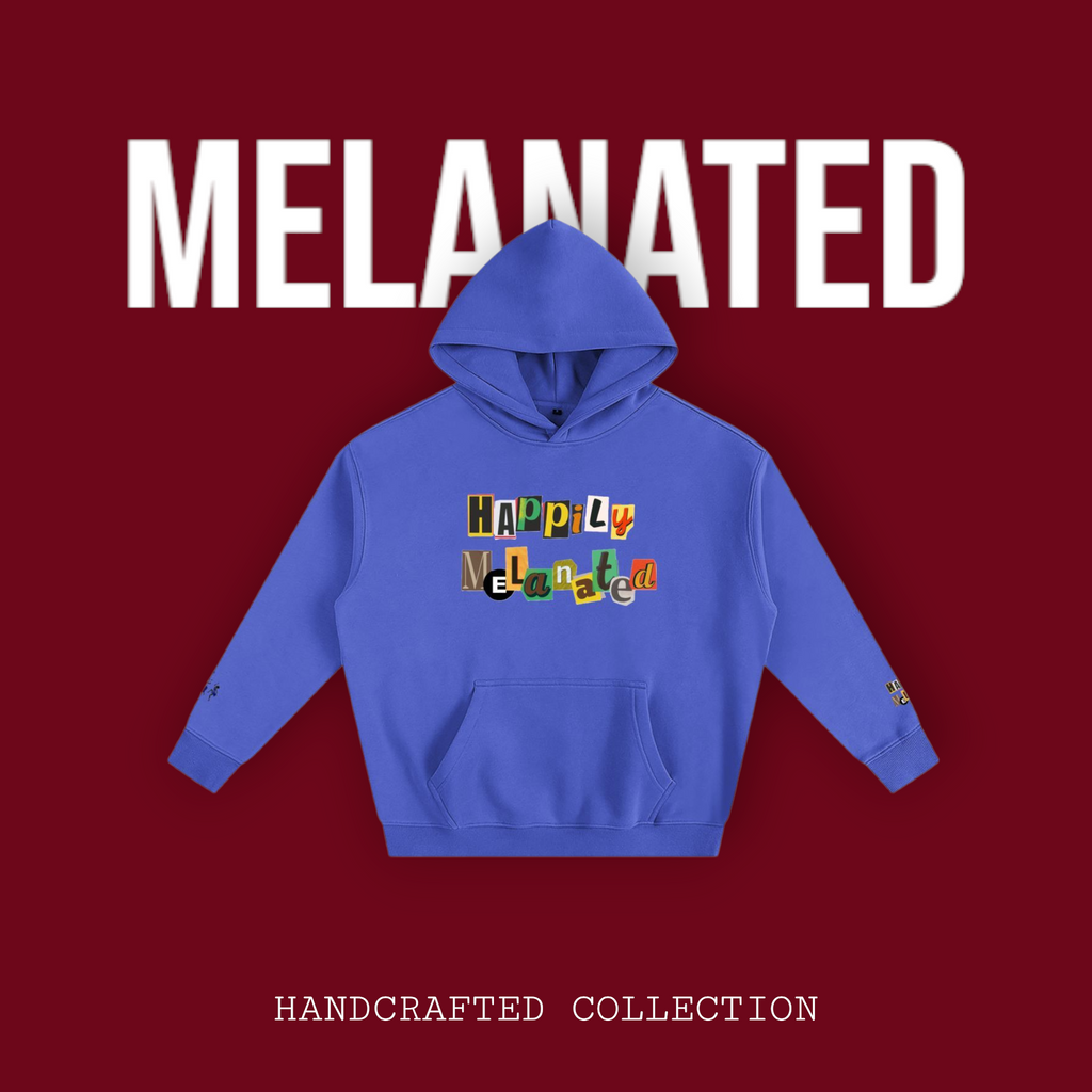 Afro Music Cartoon Unisex Oversize Fleeced Hoodie ODMPOD