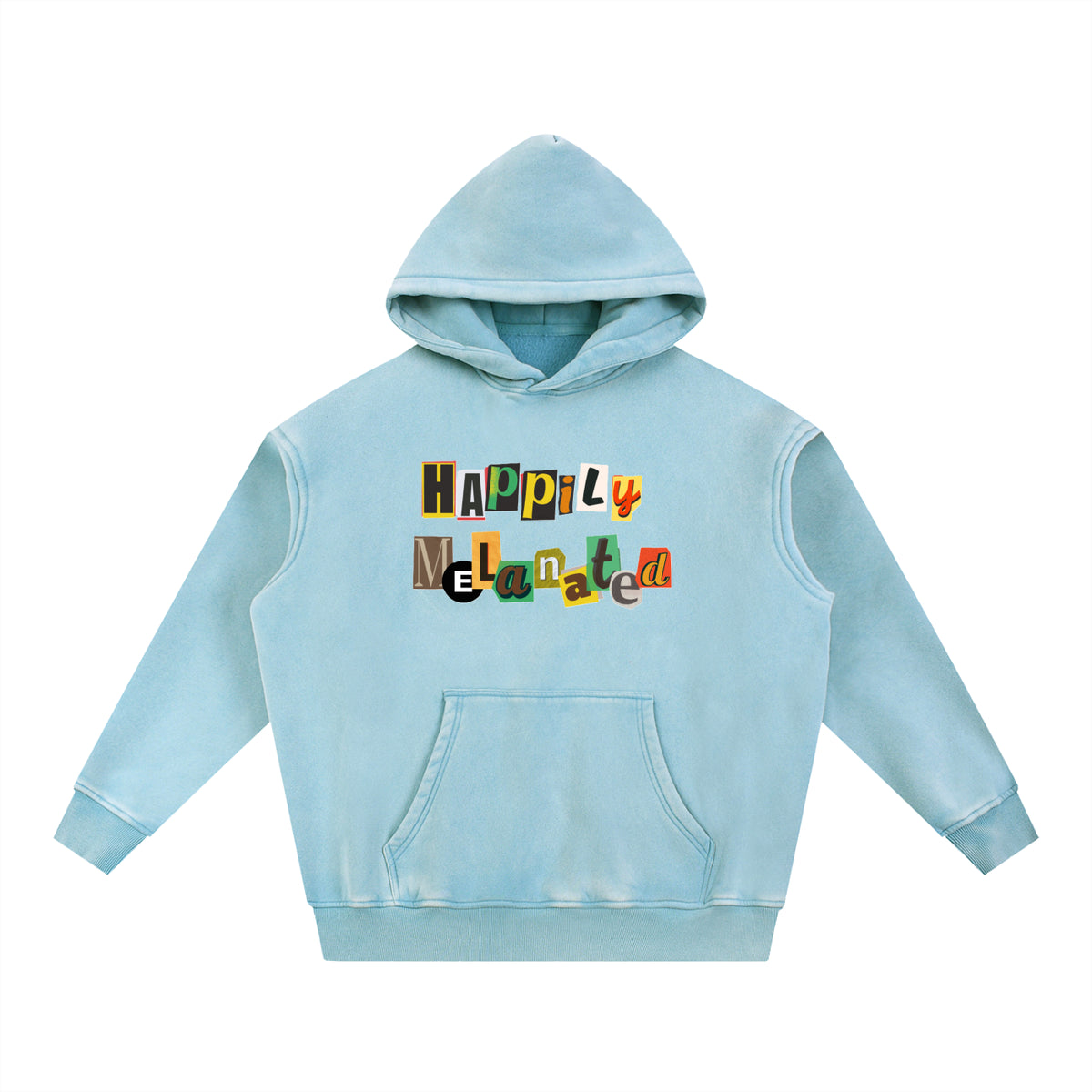 Jazz Singer Art Hoodie, Snow Wash Fleece Oversize Unisex Hoodie ODMPOD