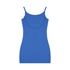 Women's Sleeveless Fitted Dress Featuring a Trinidad Flag-Inspired Design
