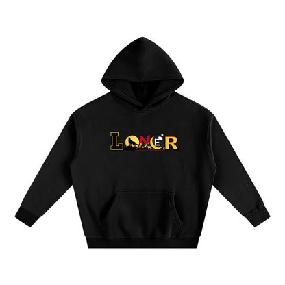 Unisex Medieval Themed Oversize Fleeced Hoodie, Knights and Dragon Fans