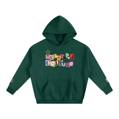 Crowned Black Woman Art Graphic Unisex Oversize Fleeced Hoodie