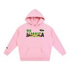 Jamaican Pride and Flag Themed Graphic Fleeced Unisex Hoodie