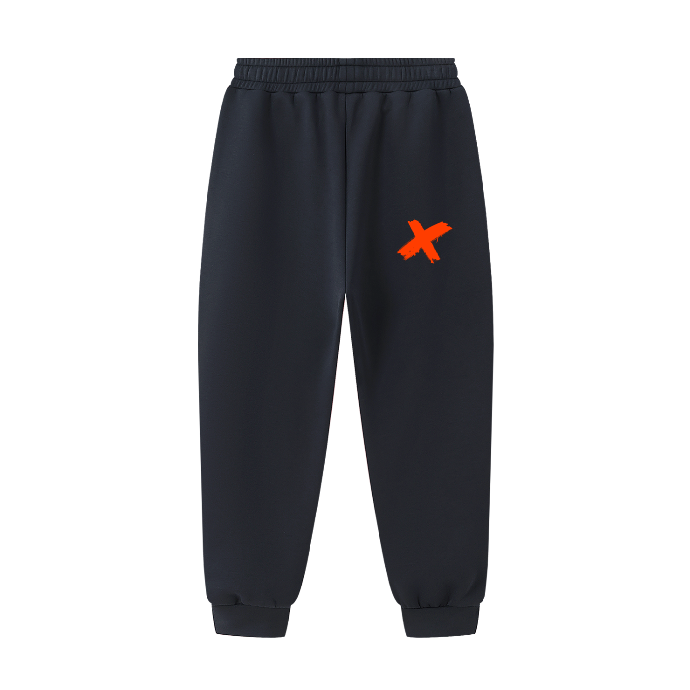 PunkRock Themed Graphic Essential Drawstring Jogged Sweatpants