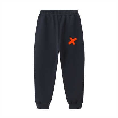 PunkRock Themed Graphic Essential Drawstring Jogged Sweatpants