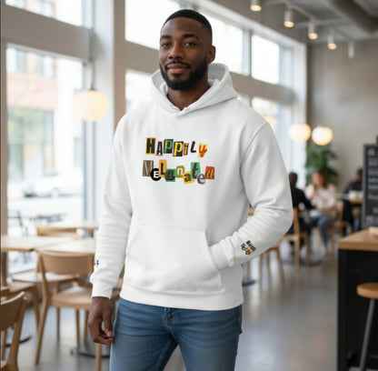 Afro Music Cartoon Unisex Oversize Fleeced Hoodie
