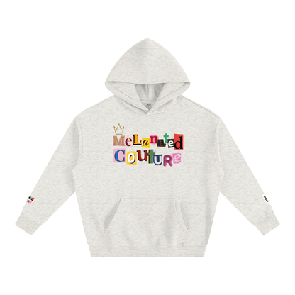 Crowned Black Woman Art Graphic Unisex Oversize Fleeced Hoodie