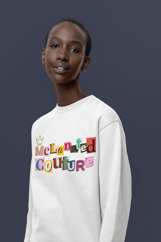 Hand-Drawn African Motifs Sweatshirt, Unisex Streetwear for All