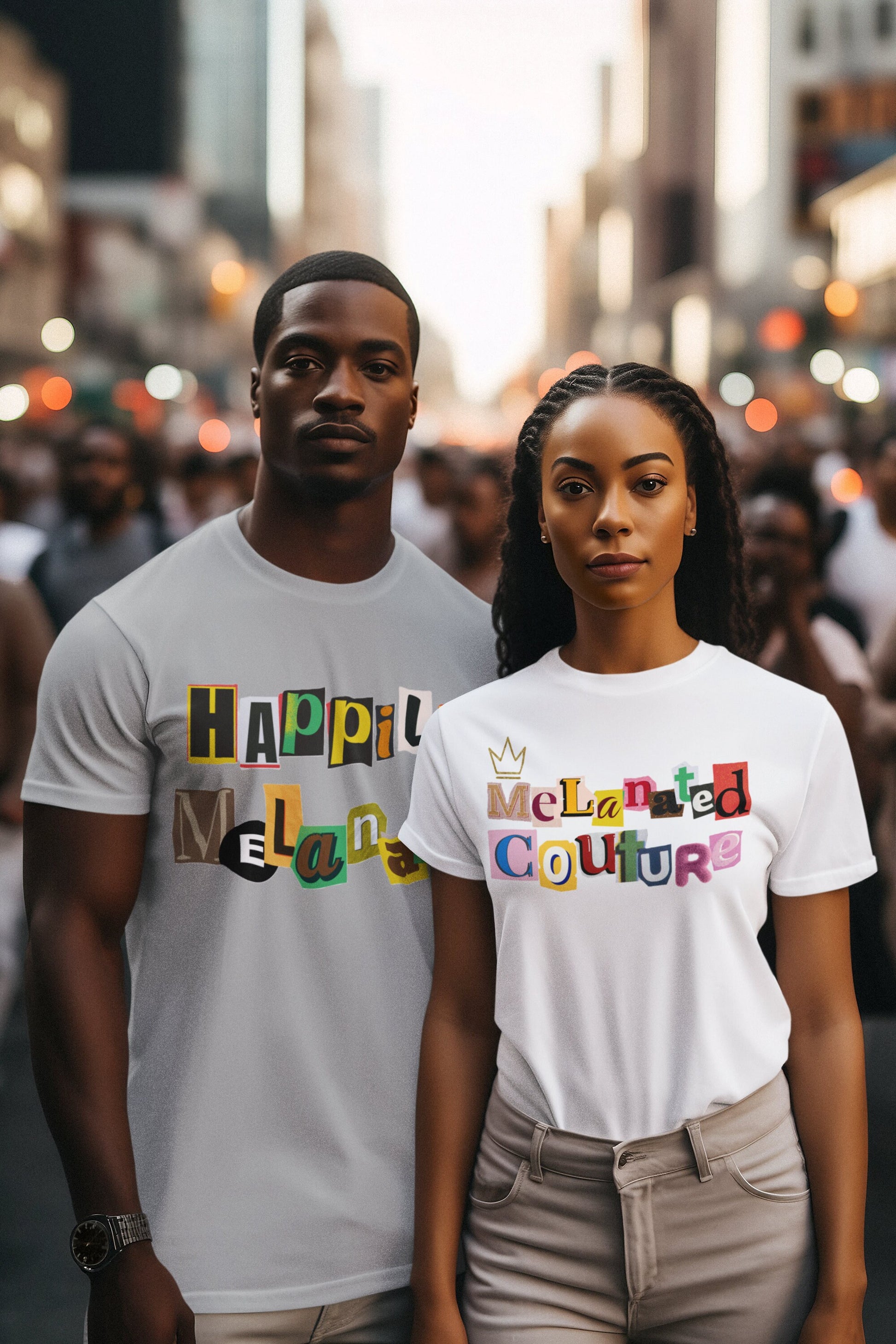 Bold African-Inspired Streetwear, Colorful Handcrafted Art, Stylish Urban Wear