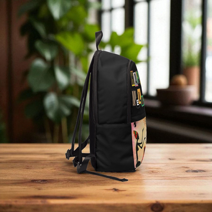 Artisan Tribal Laptop Backpack - Water-Resistant Outdoor Travel Bag