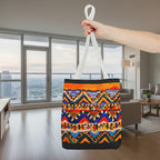 Handcrafted Aztec Print Weekender Bag - Spacious & Stylish Tote for Weekend Escapes