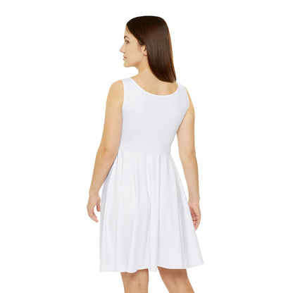 Custom Tribal Textile Skater Dress for Women - Handcrafted, Flattering Fit - Stylish Outfit for Social Events