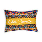 Ethnic Handmade Tribal Pattern Lumbar Pillow - Cozy and Decorative Sofa Accessory Printify