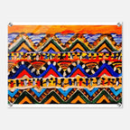 High-Quality Tribal Painting on Acrylic - Colorful, Impactful Art Print for Office & Living Space Gelato