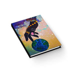 Cosmic Hard Cover Journal - Space-Themed Durable Notebook, Essential for Writing Journeys