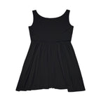Boho Chic Handcrafted Women's Skater Dress – Tribal-Inspired Textile