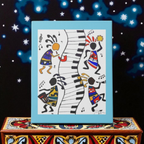 Tribal Music Wall Art, Original Hand Drawn Piece, Cultural Home Decor Teespring