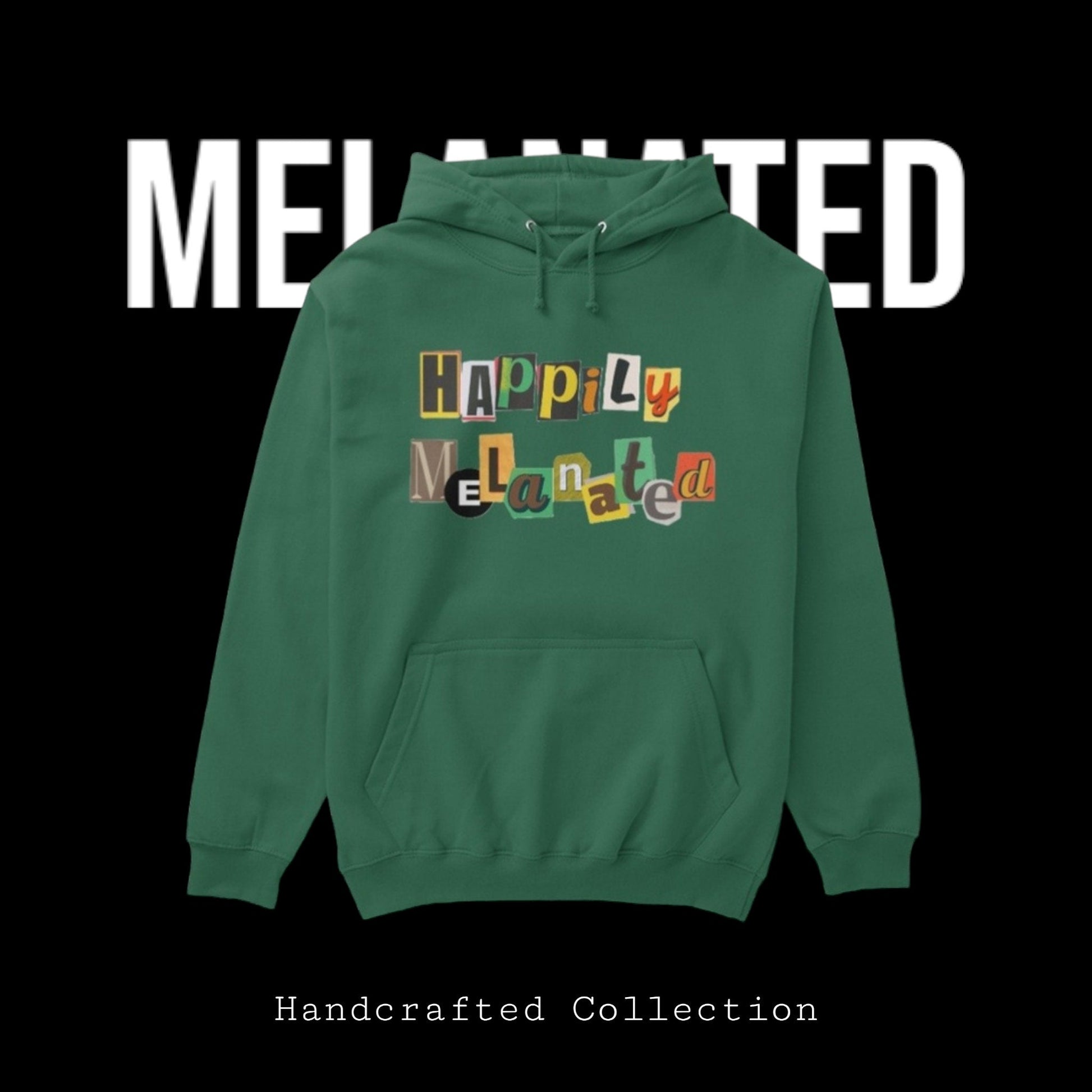 African Streetwear Unisex Pullover Hoodie, Hand-Drawn Art & Empowering Quotes