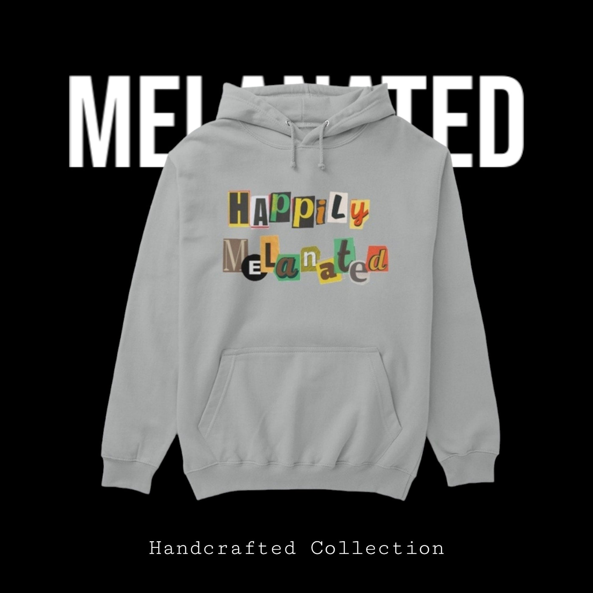 African Streetwear Unisex Pullover Hoodie, Hand-Drawn Art & Empowering Quotes