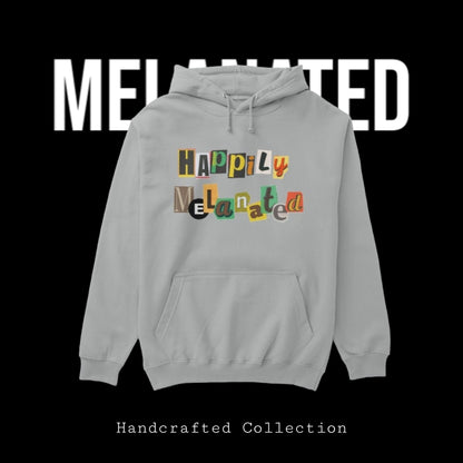 African Streetwear Unisex Pullover Hoodie, Hand-Drawn Art & Empowering Quotes