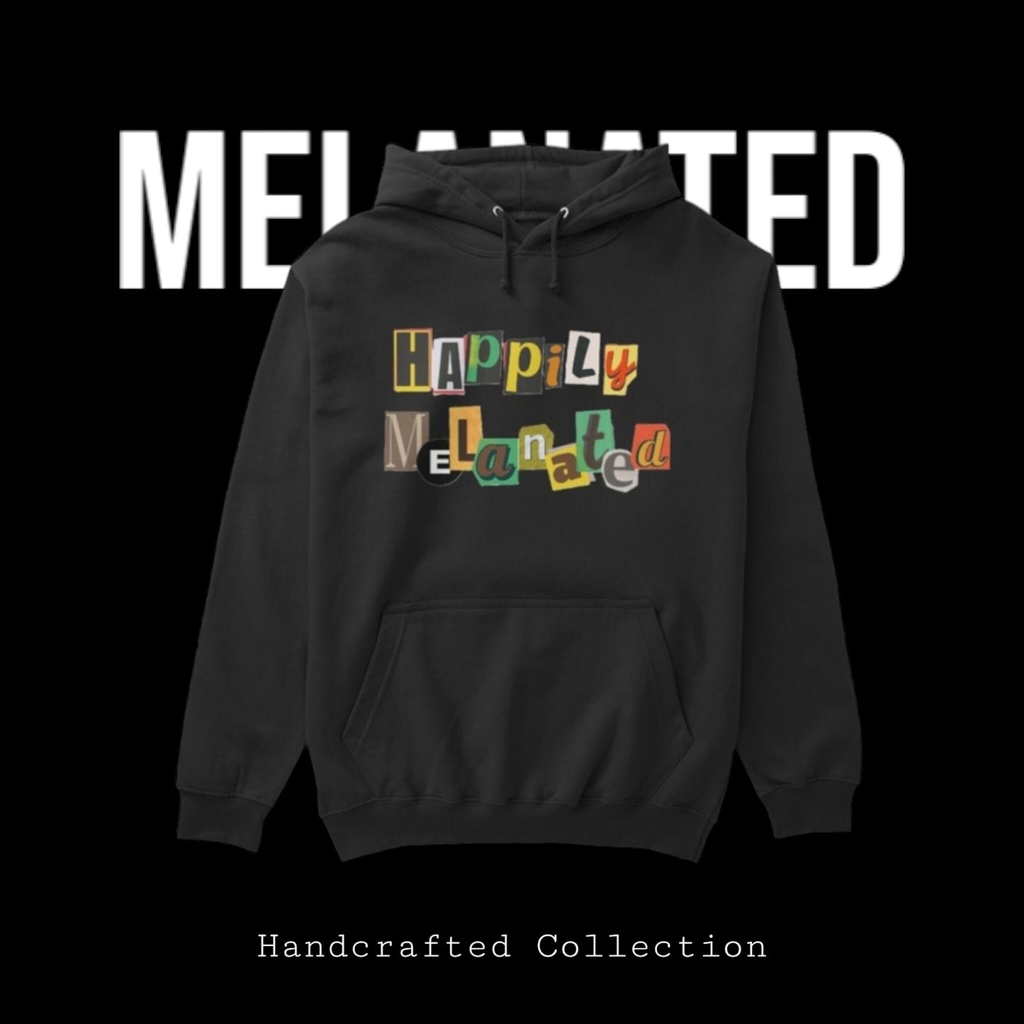 African Streetwear Unisex Pullover Hoodie, Hand-Drawn Art & Empowering Quotes