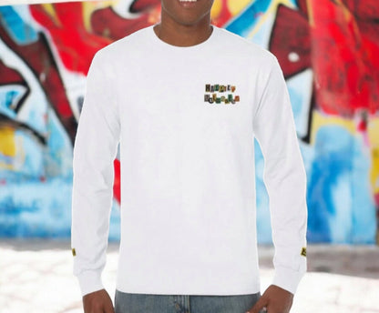 Premium Embroidered Long Sleeve T-Shirt - Unisex, Stylish & Durable