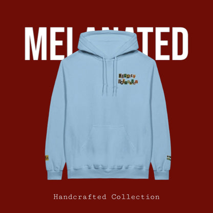 Artisan Embroidered Hoodie - Hand-Sketched Design, Unisex Classic Pullover