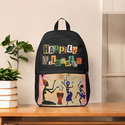 Artisan Tribal Laptop Backpack - Water-Resistant Outdoor Travel Bag