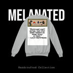 Hand-Drawn Afro Music Graphic Sweatshirt, Unisex Streetwear for All