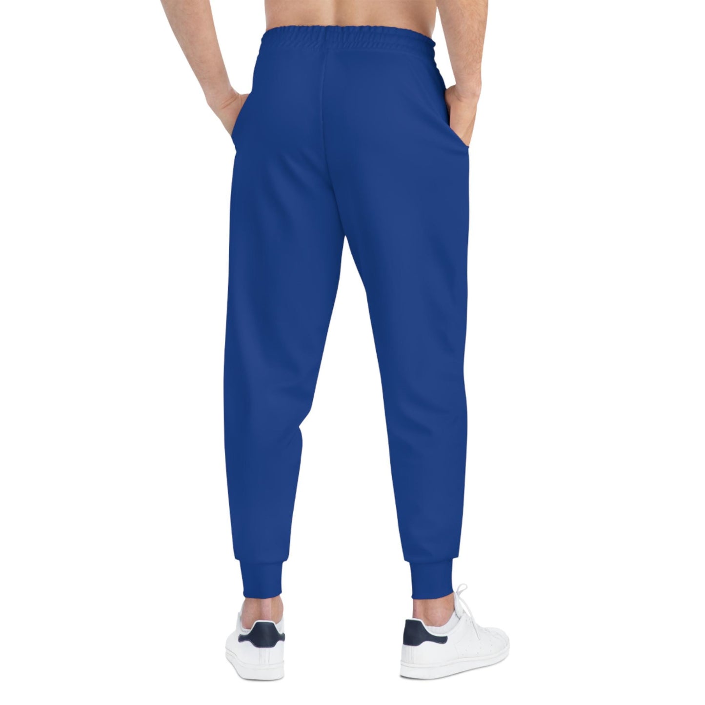 Afro Music Cartoon Art Unisex Athletic Joggers, Handcrafted Jogger Pants