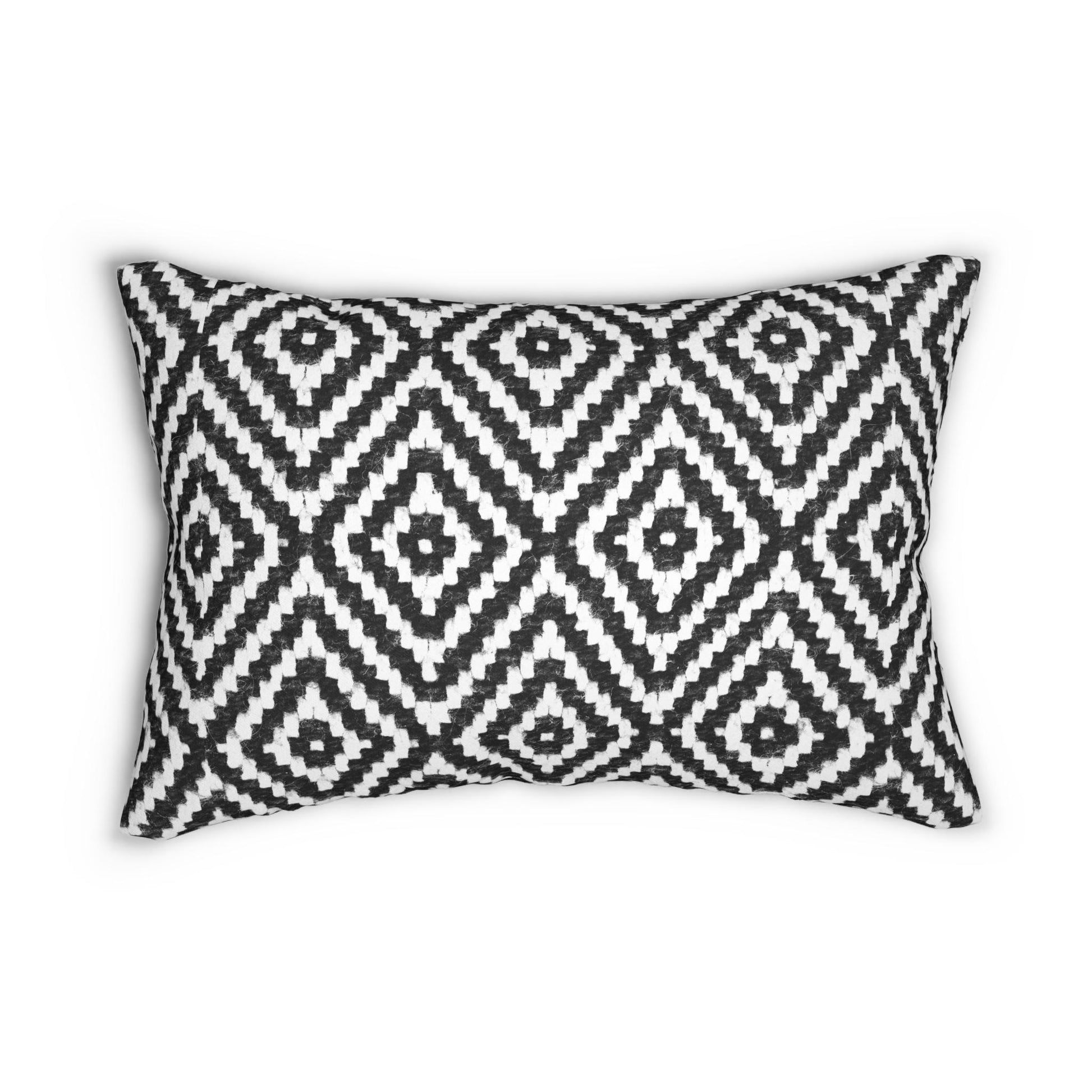 Tribal Spun Polyester Pillow, Decorative Cushion, Boho Throw Pillow, Aztec Pillow Cover