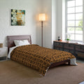 Boho Comforter, Aztec Pattern Bedding, Cozy Home Decor, Tribal Print Duvet Cover