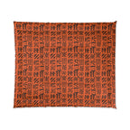 Boho Comforter, Aztec Pattern Bedding, Cozy Home Decor, Tribal Print Duvet Cover