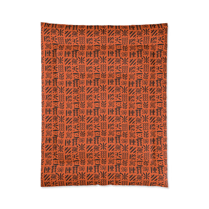 Boho Comforter, Aztec Pattern Bedding, Cozy Home Decor, Tribal Print Duvet Cover