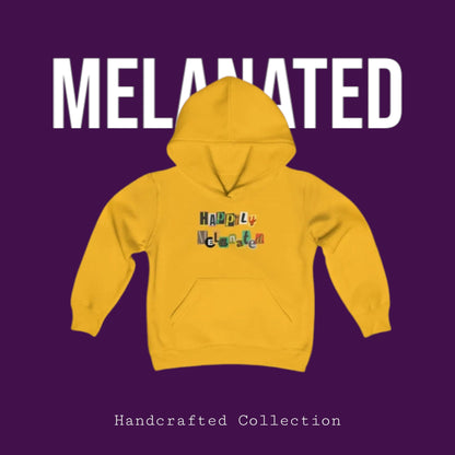 Handcrafted Afro Graphic Youth Hoodie, Kids Sweatshirt, Ethnic Design
