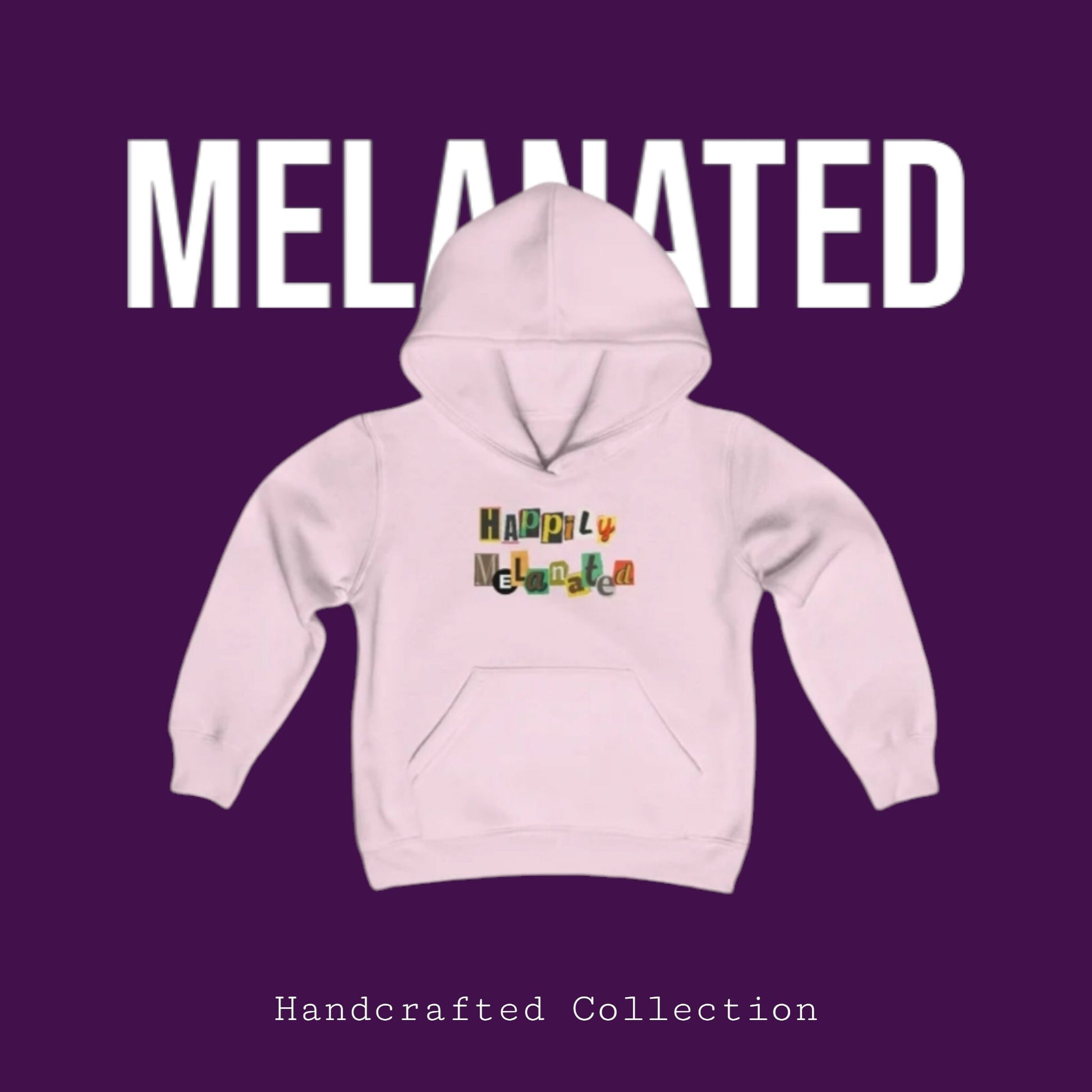 Handcrafted Afro Graphic Youth Hoodie, Kids Sweatshirt, Ethnic Design